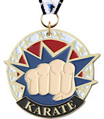 Karate USA Sport Medal [2 inch]