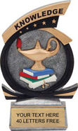 Knowledge Five Star Resin Trophy [7 inch]