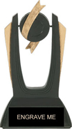 Hockey Hi-Top Spinning Resin Trophy