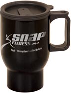 Laserable Travel Mug with Handle