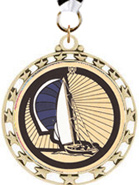 Cut Out Stars Insert Medals [2.5 inch]