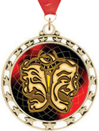 Cut Out Stars Insert Medals [2.5 inch]