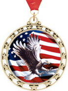 Cut Out Stars Insert Medals [2.5 inch]