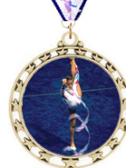 Cut Out Stars Insert Medals [2.5 inch]