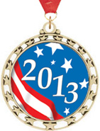 Cut Out Stars Insert Medals [2.5 inch]