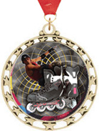 Cut Out Stars Insert Medals [2.5 inch]