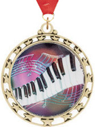 Cut Out Stars Insert Medals [2.5 inch]