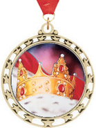 Cut Out Stars Insert Medals [2.5 inch]