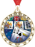 Cut Out Stars Insert Medals [2.5 inch]