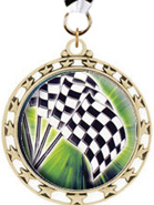 Cut Out Stars Insert Medals [2.5 inch]