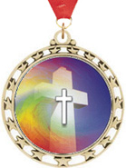 Cut Out Stars Insert Medals [2.5 inch]