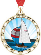 Cut Out Stars Insert Medals [2.5 inch]