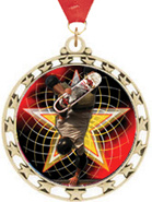 Cut Out Stars Insert Medals [2.5 inch]
