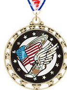 Cut Out Stars Insert Medals [2.5 inch]