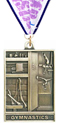 2.5 inch Gymnastics Locker Room Medal