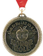 Look at Me - All A's & B's Honor Roll Scholastic Medal [2 inch]