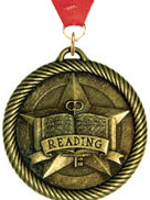 Reading Scholastic Medal [2 inch]