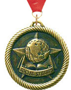 Social Studies Scholastic Medal [2 inch]