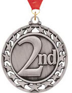 2nd Place Super Star Medal [2.5 inch]