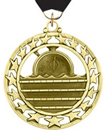 Swimming Super Star Medal