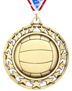 Volleyball Super Star Medal [2.5 inch]