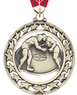 2.5 inch Wrestling Super Star Medal