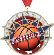 Basketball USA Insert Medals