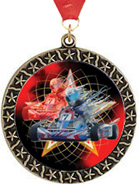 Star Insert Medals