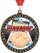 Star Insert Medals