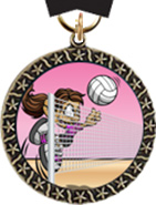 Star Insert Medals [2.5 inch]