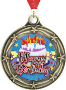 Star Insert Medals [3 inch]