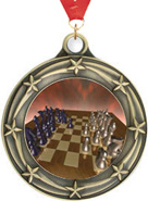 Star Insert Medals [3 inch]