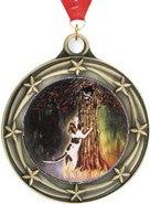Star Insert Medals [3 inch]