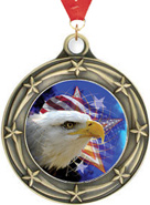 Star Insert Medals [3 inch]