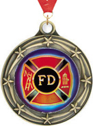 Star Insert Medals [3 inch]
