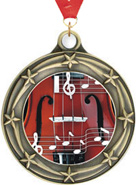 Star Insert Medals [3 inch]