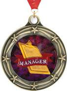 Star Insert Medals [3 inch]