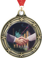 Star Insert Medals [3 inch]