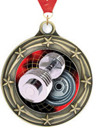 Star Insert Medals [3 inch]