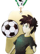 Soccer Anime Medal [2.375 inch]