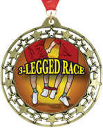 Cut Out Stars Insert Medals