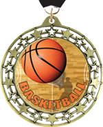 Cut Out Stars Insert Medals
