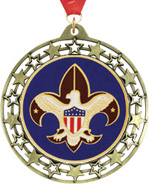 Cut Out Stars Insert Medals