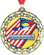 Cut Out Stars Insert Medals