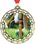 Cut Out Stars Insert Medals