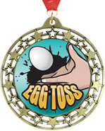 Cut Out Stars Insert Medals