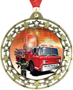 Cut Out Stars Insert Medals