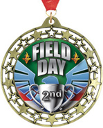 Cut Out Stars Insert Medals