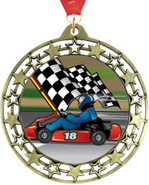 Cut Out Stars Insert Medals