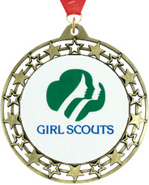 Cut Out Stars Insert Medals